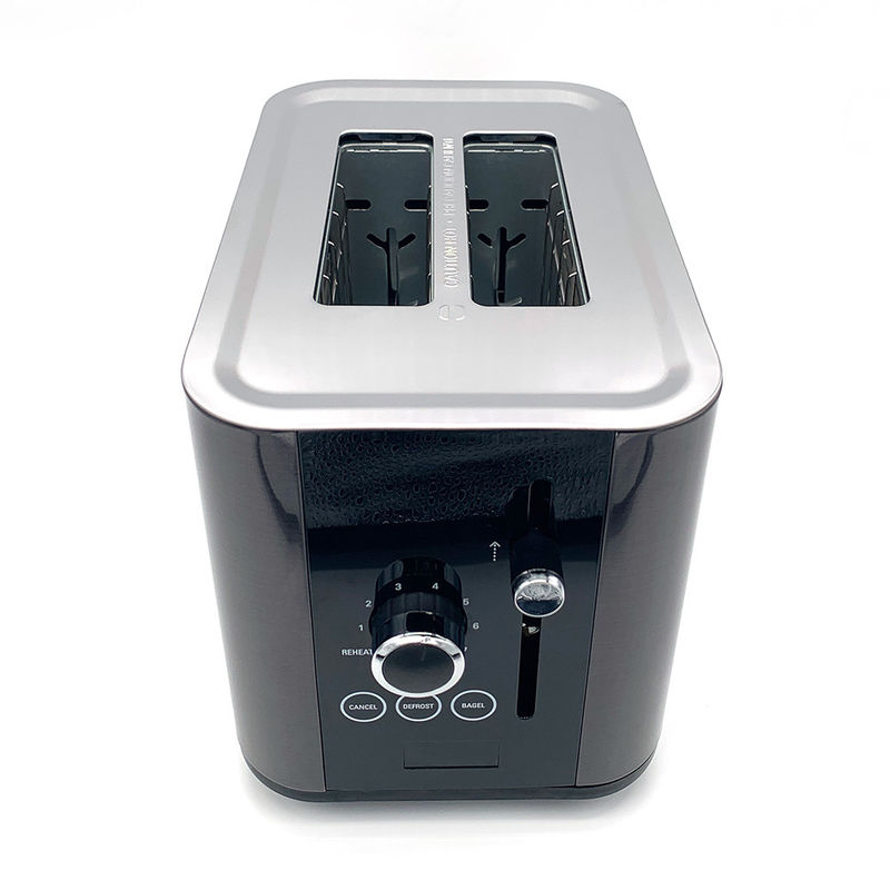 Αυτοκίνητο Pop Up 2 φέτες Retro Toaster Smart Electric Mini Toaster Φούρνος με λειτουργία Cancel/reheat/defrost Σάντουιτς Br