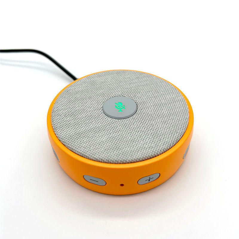 Ηχείο διάσκεψης 190 MHz και μικρόφωνο Bluetooth με μικρόφωνο μείωσης θορύβου AI Καλή επιλογή φωνής Ηχείο