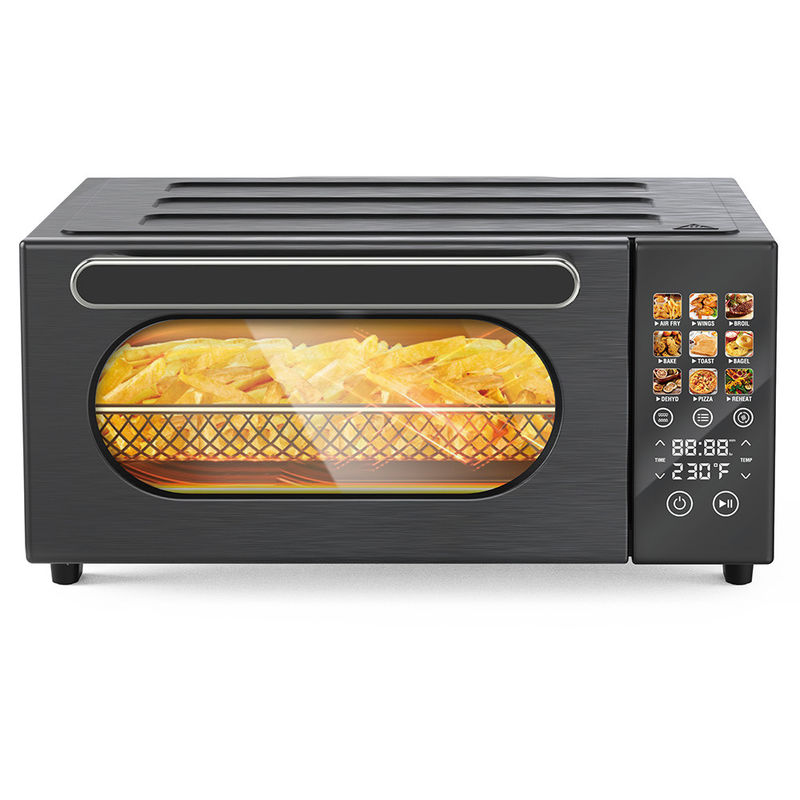 Εικονική οθόνη 1800 W 12l Ηλεκτρική ατμοσφαιρική τηγανίστρια Κούφος Οικιακή χρήση από ανοξείδωτο χάλυβα Για μικρές κουζίνες