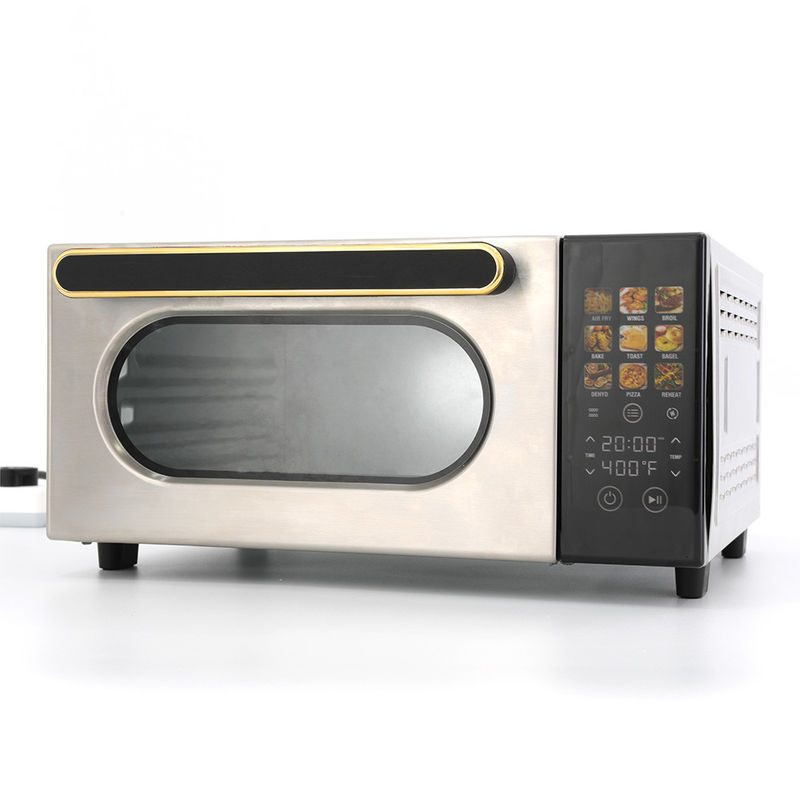 Εικονική οθόνη 1800 W 12l Ηλεκτρική ατμοσφαιρική τηγανίστρια Κούφος Οικιακή χρήση από ανοξείδωτο χάλυβα Για μικρές κουζίνες